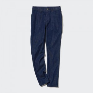 Leginy Uniqlo Ultra Stretch Denim Pants Damske Námornícka Modrá Slovensko | X580032