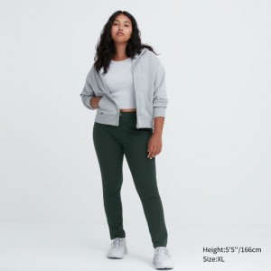 Leginy Uniqlo Ultra Stretch Pants Damske Tmavo Zelene Slovensko | V016148