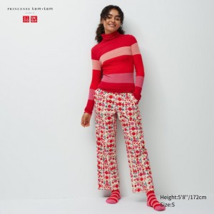 Spoločenské Nohavice Uniqlo Flannel Damske Biele Slovensko | K062915
