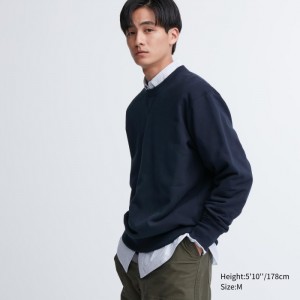 Mikina Uniqlo Panske Námornícka Modrá Slovensko | I532961