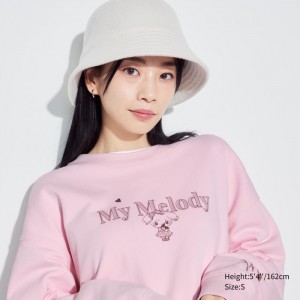 Mikina Uniqlo Sanrio characters Long-Sleeve Damske Ruzove Slovensko | V895615