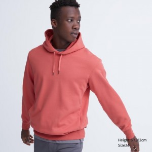 Mikina s Kapucnou Uniqlo Sweat Pullover Panske Ruzove Slovensko | W129913