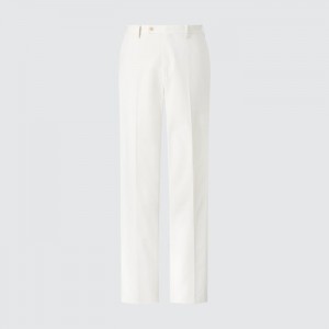 Nohavice Uniqlo AirSense (Bavlnene Like, Vysoke) (Ultra Light) Panske Biele Slovensko | H834804