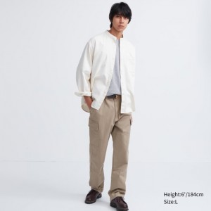 Nohavice Uniqlo Cargo Damske Béžové Slovensko | I276038