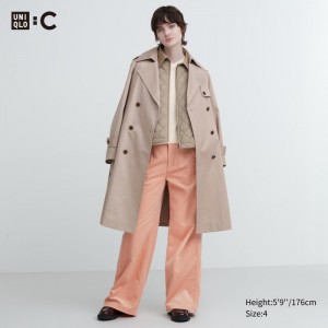 Nohavice Uniqlo Corduroy Siroke Topanky Damske Ruzove Slovensko | G142415