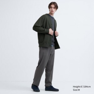 Nohavice Uniqlo Flannel Easy Ankle Panske Siva Slovensko | Q850847