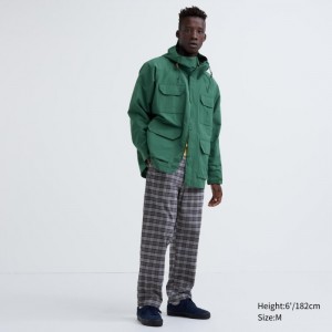 Nohavice Uniqlo Flannel Easy Ankle Panske Siva Slovensko | M495778