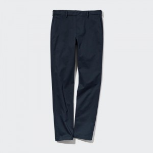 Nohavice Uniqlo Slim-Fit Chino Panske Námornícka Modrá Slovensko | F921723