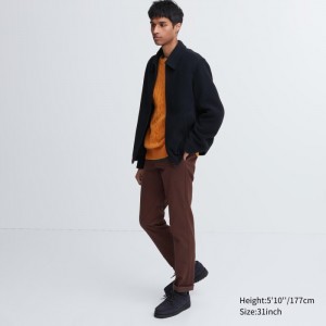 Nohavice Uniqlo Slim-Fit Chino Panske Wine Slovensko | Y495764