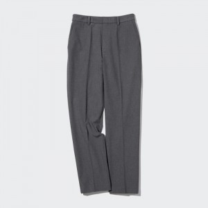 Nohavice Uniqlo Smart Ankle (2-Way Stretch) Damske Siva Slovensko | C352086