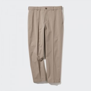 Nohavice Uniqlo Smart Ankle Panske Béžové Slovensko | D330948
