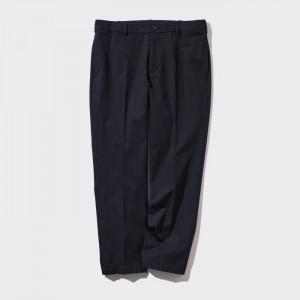 Nohavice Uniqlo Smart Ankle Panske Námornícka Modrá Slovensko | R095446