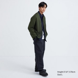 Nohavice Uniqlo Utility Pracovná Panske Námornícka Modrá Slovensko | F818332