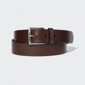 Opasky Uniqlo Italian Kozene Oiled Panske Hnede Slovensko | C735939