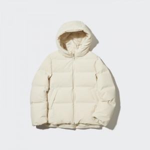 Paperova Bunda Uniqlo Seamless (2022 Edition) Damske Biele Slovensko | I861041