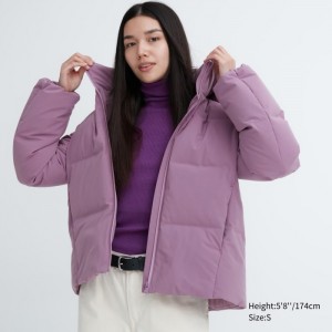 Paperova Bunda Uniqlo Seamless Damske Nachový Slovensko | H492158