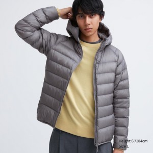 Paperova Bunda Uniqlo Ultra Light (3D Cut) Panske Siva Slovensko | R680933