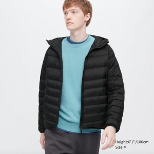 Paperova Bunda Uniqlo Ultra Light (3D Cut) (2022 Edition) Panske Čierne Slovensko | Q444395