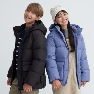 Paperova Bunda Uniqlo Warm-Polstrované Detske Čierne Slovensko | P652562