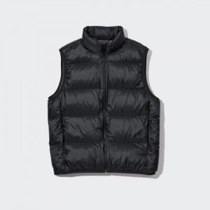 Paperova Vesta Uniqlo Ultra Light (Siroke Topanky Quilt) (2022 Edition) Panske Čierne Slovensko | Q943553
