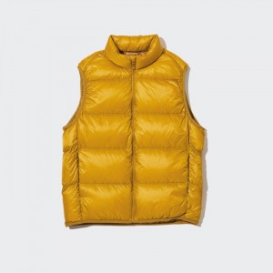 Paperova Vesta Uniqlo Ultra Light (Siroke Topanky Quilt) (2022 Edition) Panske Žlté Slovensko | C999379
