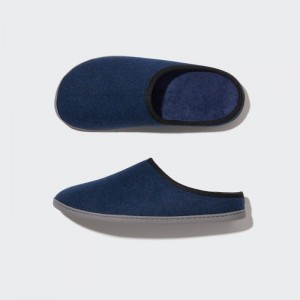Papuce Uniqlo Vlna Like (Rubber Sole) Panske Modre Slovensko | W154762