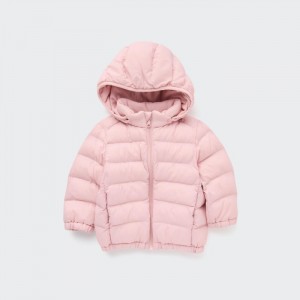 Parka Uniqlo PUFFTECH Washable Full-Zip (Warm Polstrované) Pre Babatka Ruzove Slovensko | Z128910