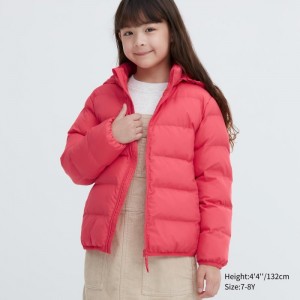Parka Uniqlo PUFFTECH Washable (Warm Polstrované) Detske Ruzove Slovensko | Q285535