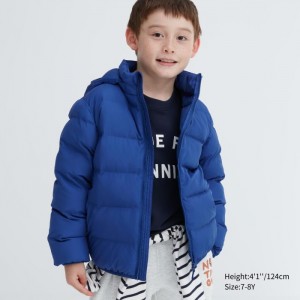 Parka Uniqlo PUFFTECH Washable (Warm Polstrované) Detske Modre Slovensko | T922346