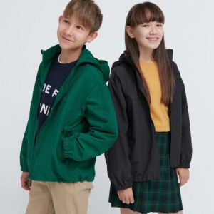 Parka Uniqlo Pocketable Nylon Detske Zelene Slovensko | P384736