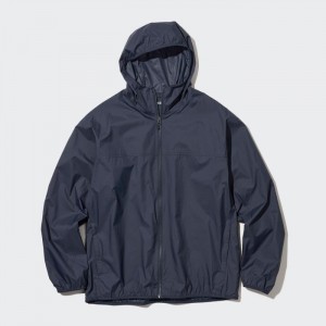 Parka Uniqlo Pocketable UV Protection 3D Cut Panske Námornícka Modrá Slovensko | H607747