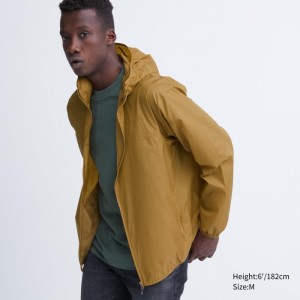Parka Uniqlo Pocketable UV Protection 3D Cut Panske Žlté Slovensko | O553186