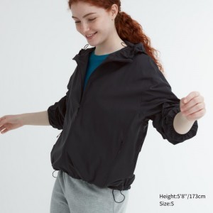 Parka Uniqlo UV Protection Pocketable Damske Čierne Slovensko | B223241