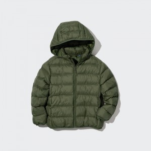 Parka Uniqlo Warm Polstrované Washable Detske Olivovo Zelená Slovensko | K505739