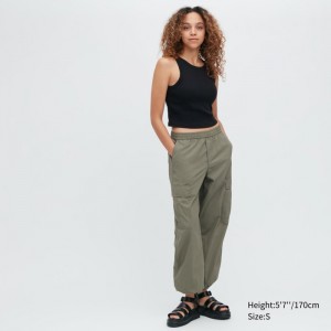 Podprsenky Uniqlo Rebrovaný Cropped Bez Rukavov Top Damske Čierne Slovensko | R400171