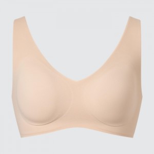Podprsenky Uniqlo Wireless (Ultra Relax) (2022 Edition) Damske Béžové Slovensko | F939327