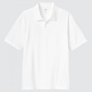 Polokosela Uniqlo AIRism (2022 Edition) Panske Biele Slovensko | W056706