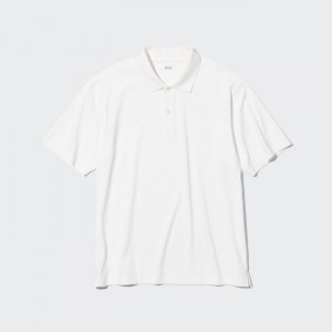 Polokosela Uniqlo AIRism Regular Collar Panske Biele Slovensko | M092151
