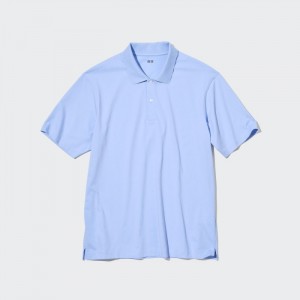 Polokosela Uniqlo AIRism Regular Collar Panske Modre Slovensko | G717160