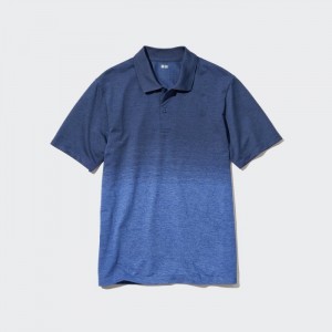 Polokosela Uniqlo DRY-EX (Gradient) Panske Modre Slovensko | F942475
