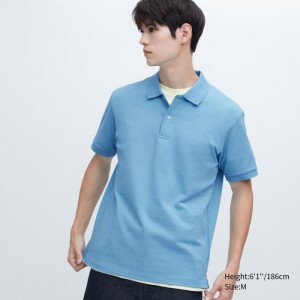 Polokosela Uniqlo Dry Pique Panske Modre Slovensko | A042481