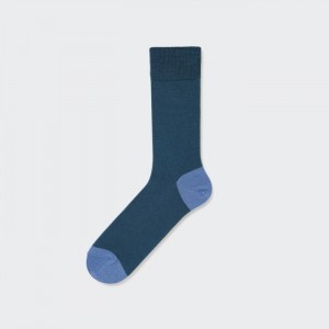 Ponozky Uniqlo Color Block Panske Modre Slovensko | X508417