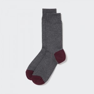Ponozky Uniqlo Color Block Panske Siva Slovensko | A653210