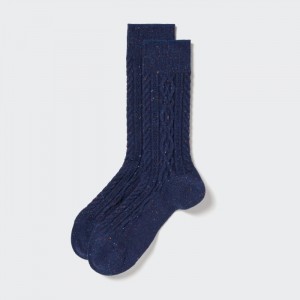 Ponozky Uniqlo Color Nep Cable Panske Modre Slovensko | Q989325