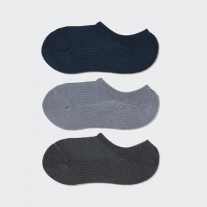 Ponozky Uniqlo Footsies 3 Pack (Sports) Damske Námornícka Modrá Slovensko | R547919