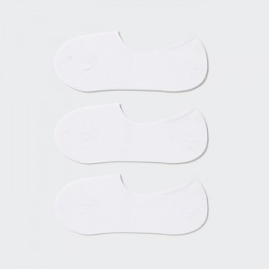 Ponozky Uniqlo Footsies (3 Pairs) Damske Biele Slovensko | J400339