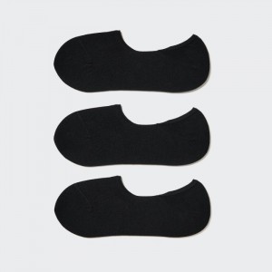 Ponozky Uniqlo Footsies (3 Pairs) Damske Čierne Slovensko | O201804
