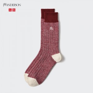 Ponozky Uniqlo HEATTECH Anti-Odor Damske Červené Slovensko | E019613