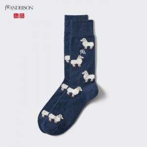 Ponozky Uniqlo HEATTECH Anti-Odor Damske Modre Slovensko | E337854