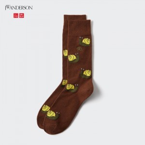 Ponozky Uniqlo HEATTECH Anti-Odor Damske Hnede Slovensko | G690591